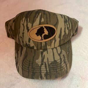 Camo Baseball Cap with Silhouette Patch